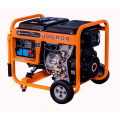 hot sell 6kva AC Single phase air-cooled portable diesel engine generator